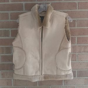 hype | faux fur vest